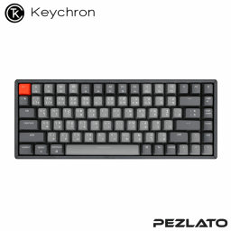 Keychron K2 V.2 Aluminum RGB Backlight Hot-swappable Light Grey (ปุ่ม EN/ไทย)(Brown SW)
