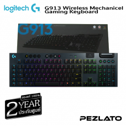 Logitech G913 Wireless Mechanicel Gaming Keyboard (GL Clicky)