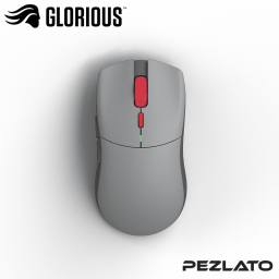 Glorious Series One PRO Wireless Mouse (Centauri - Grey/Red) Forge
