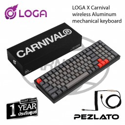 LOGA X Carnival wireless Aluminum mechanical keyboard