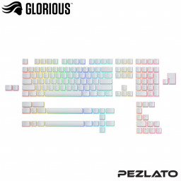 Glorious Aura Keycaps V2 (White)
