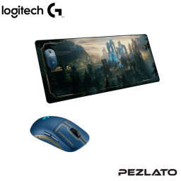 Logitech G Pro Wireless Gaming Mouse LOL คู่กับ แผ่นรองเมาส์ Logitech The League of Legends Edition