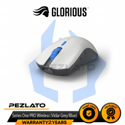 Glorious Series One PRO Wireless Mouse (Vidar - Grey/Blue) Forge